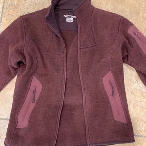 Arc’teryx jacket women fleece zip-up